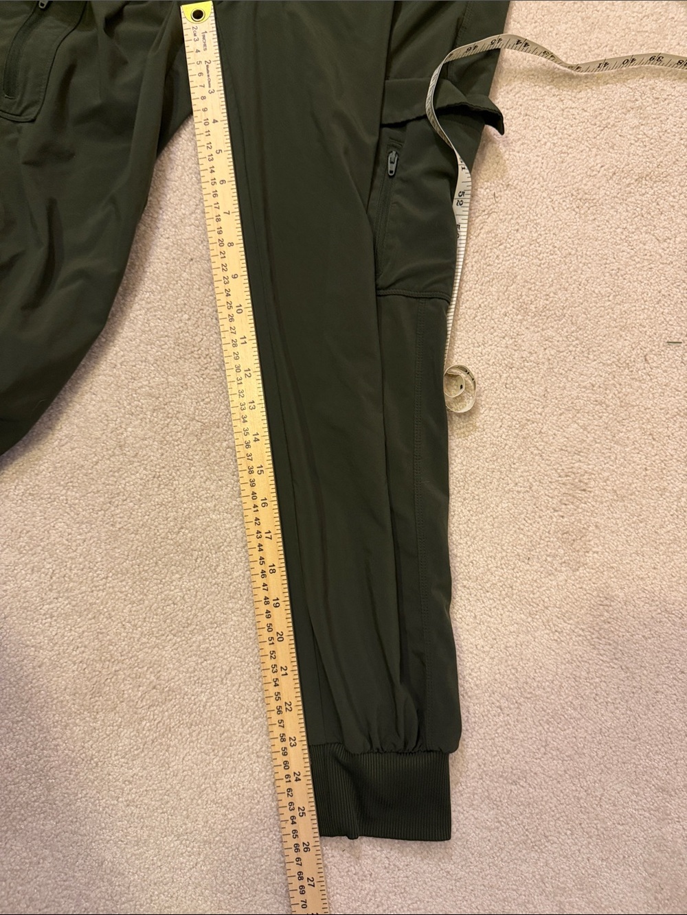 all in motion Olive Green Women's Cargo lightweight unlined jogger medium - Picture 11 of 11